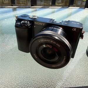 Sony Alpha Black Mirrorless Camera